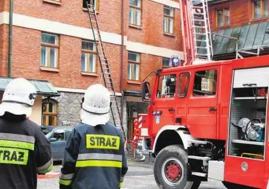 Ćwiczyli pożar w Księżówce