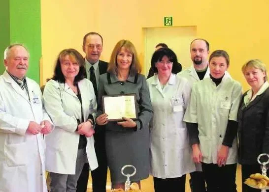 Certyfikat dla szpitala WSR