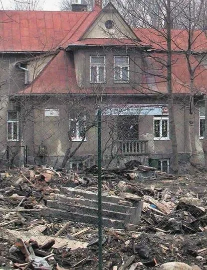 Po willi przy Jagiellońskiej został tylko gruz