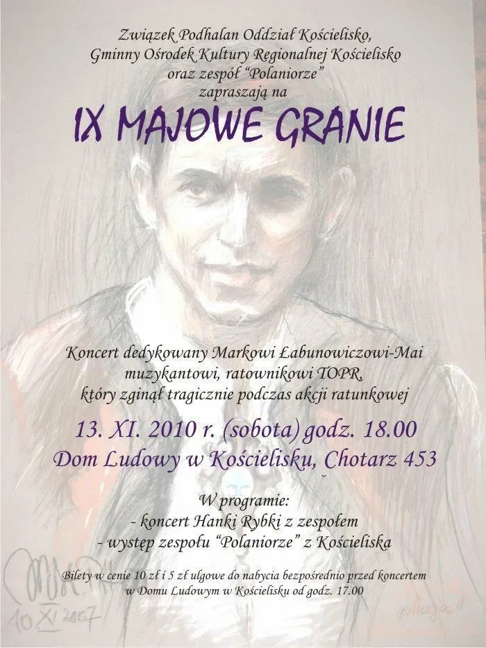 Koncert - IX MAJOWE GRANIE