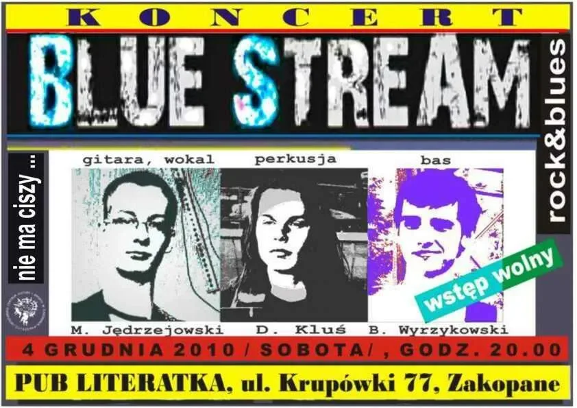 Nie ma ciszy… Blue Stream w Literatce