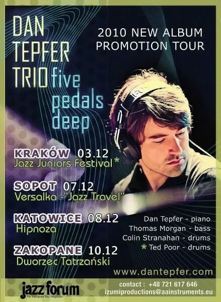 Dan Tepfer Trio w Dworcu Tatrzańskim