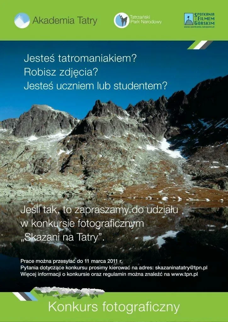 Konkurs fotograficzny „Skazani na Tatry” rozstrzygnięty
