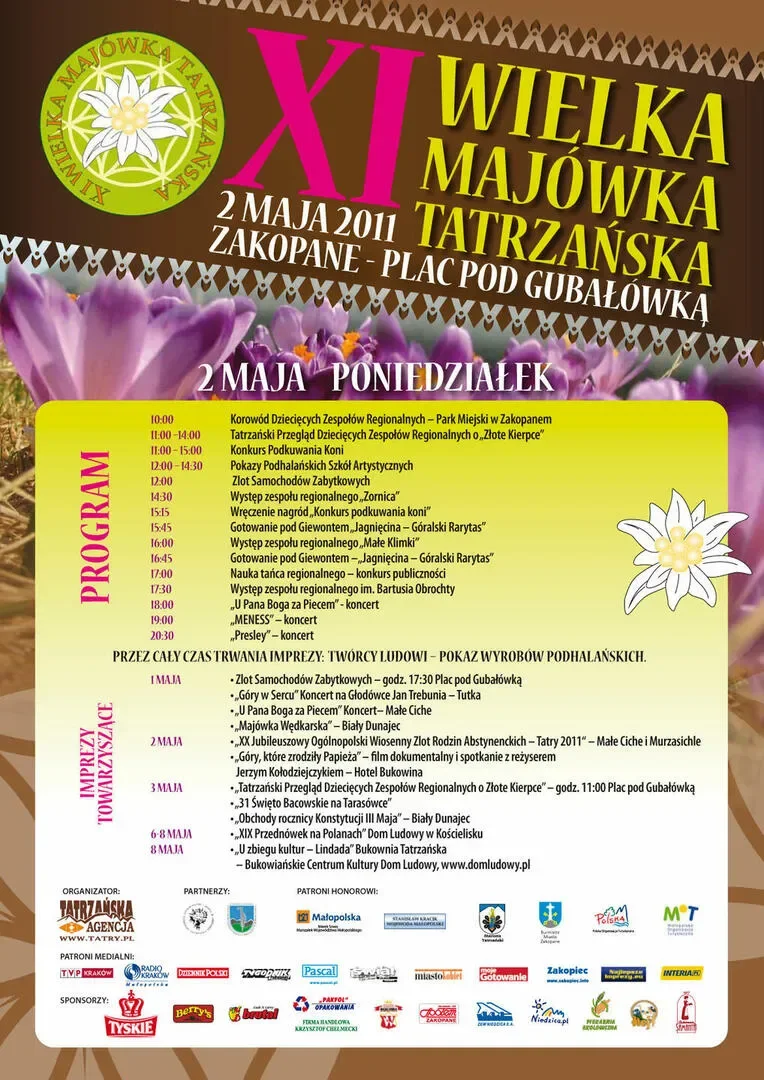 XI WIELKA MAJÓWKA TATRZAŃSKA