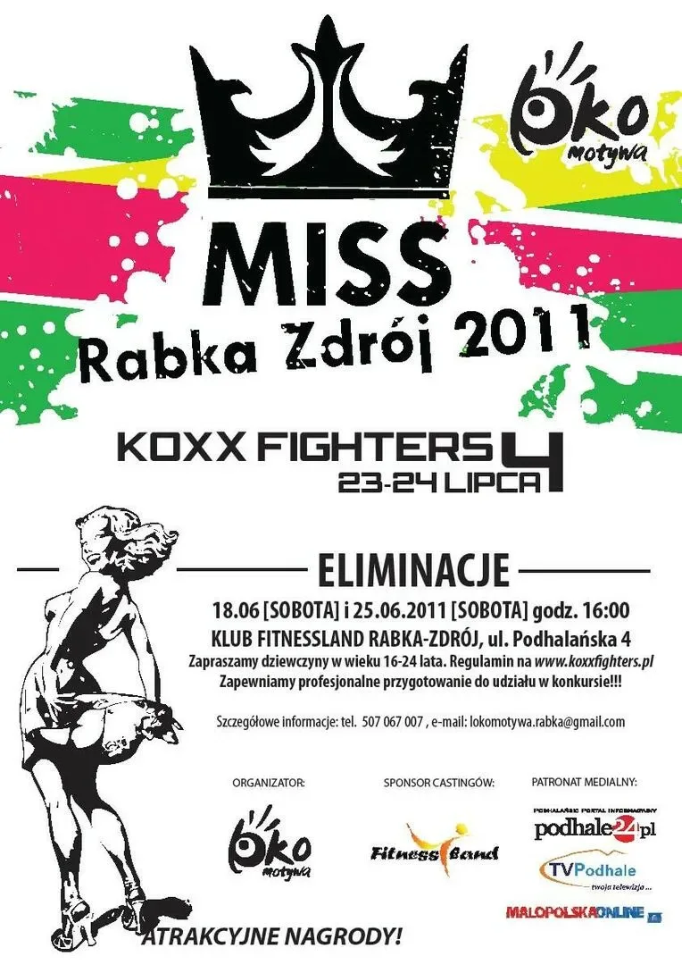 Eliminacje do konkursu piękności Miss Rabka-Zdrój 2011