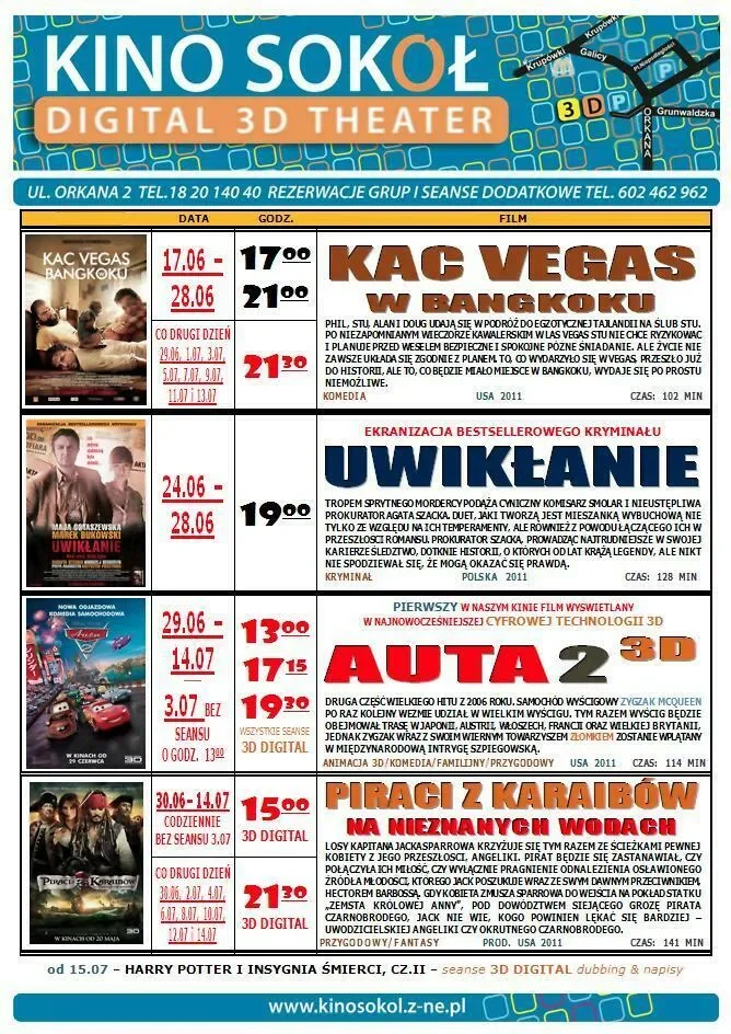 W zakopiańskim kinie „Sokół” będzie można oglądać filmy w 3D