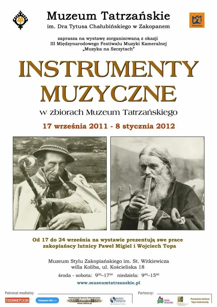 Muzyczna wystawa w Muzeum Tatrzańskim