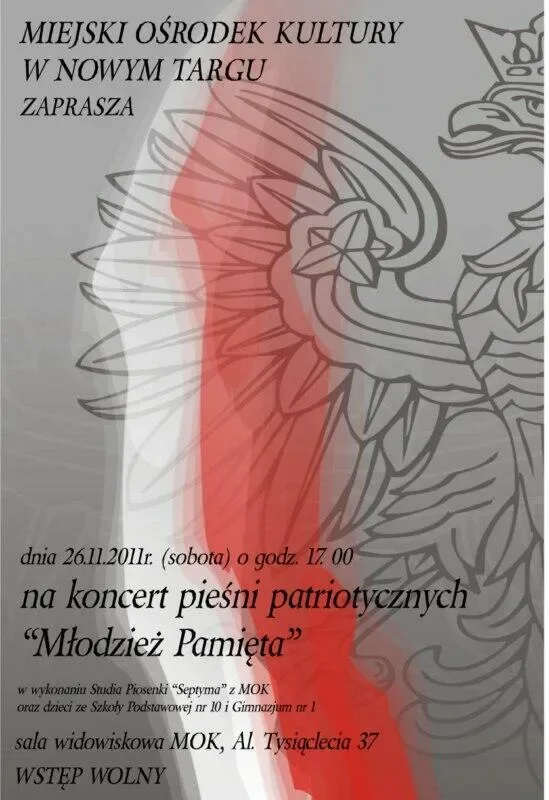 Młodzież pamięta - koncert pieśni patriotycznych