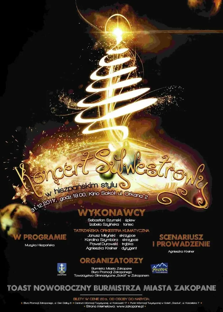 Doroczny Koncert Sylwestrowy Tatrzańskiej Orkiestry Klimatycznej
