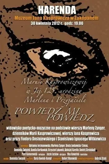 Obchody 125. rocznicy urodzin Marii Kasprowiczowej