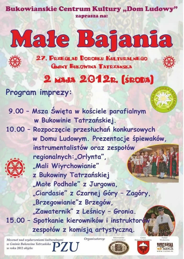 „Małe Bajania 2012” - Protokół
