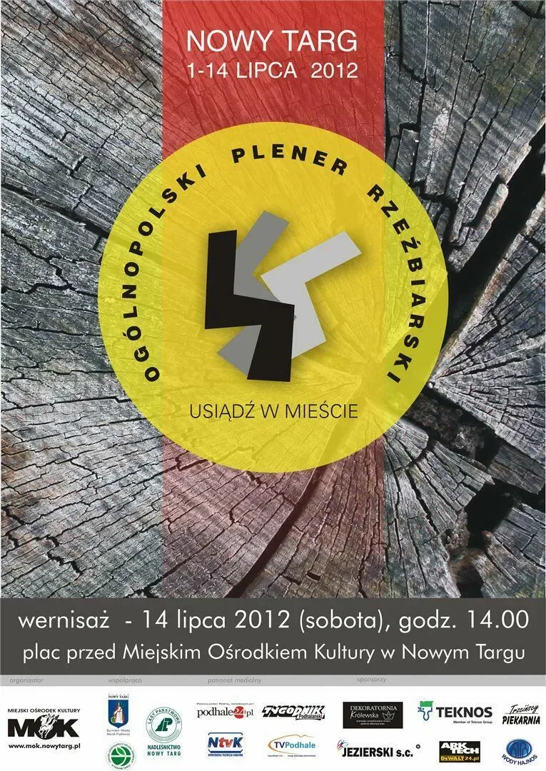 III Ogólnopolski Plener Rzeźbiarski - Usiądź w mieście – Nowy Targ 1-14 lipca 2012