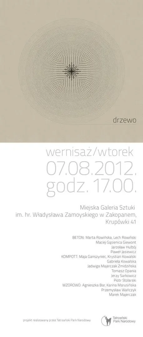 Otwarcie wystawy pt. „Drzewo"