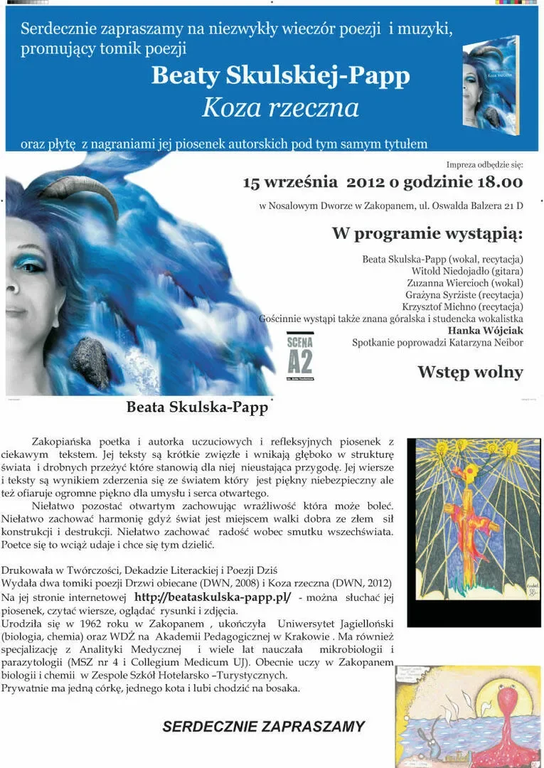 Drugi tomik poezji Beaty Skulskiej-Papp