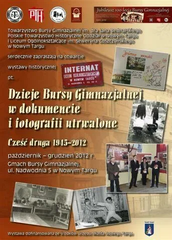 Dzieje Bursy Gimnazjalnej – druga odsłona wystawy historycznej