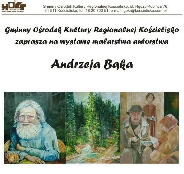 Wystawa Malarstwa Andrzeja Bąka