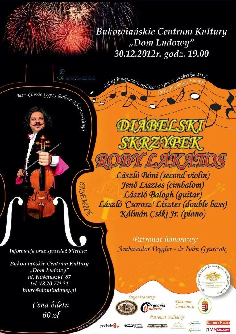 Diabelski skrzypek - Roby Lakatos - koncert