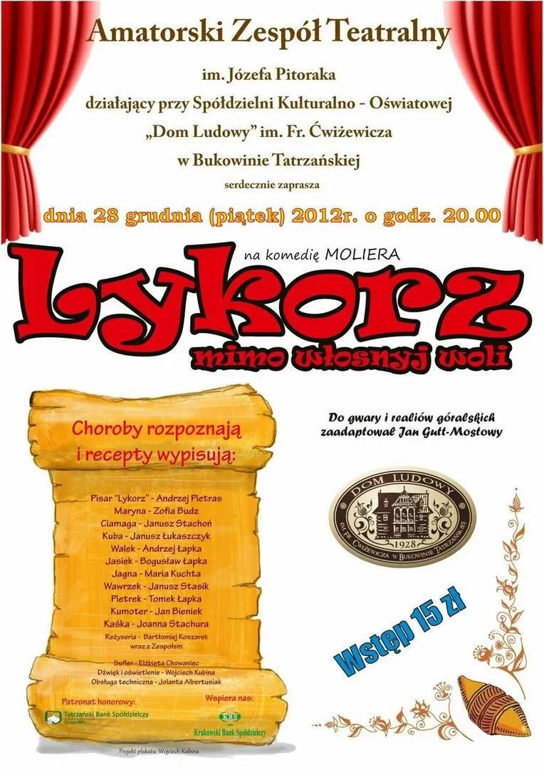 Wydarzenia kulturalne w Domu Ludowym