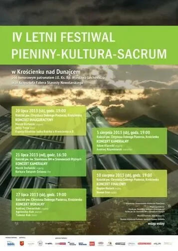 IV Letni Festiwal „Pieniny-Kultura-Sacrum”