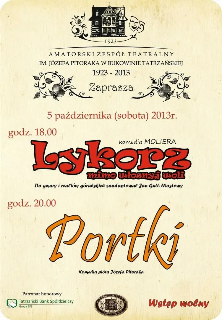 Jubileuszowe obchody 90-lecia działalności Amatorskiego Zespołu Teatralnego