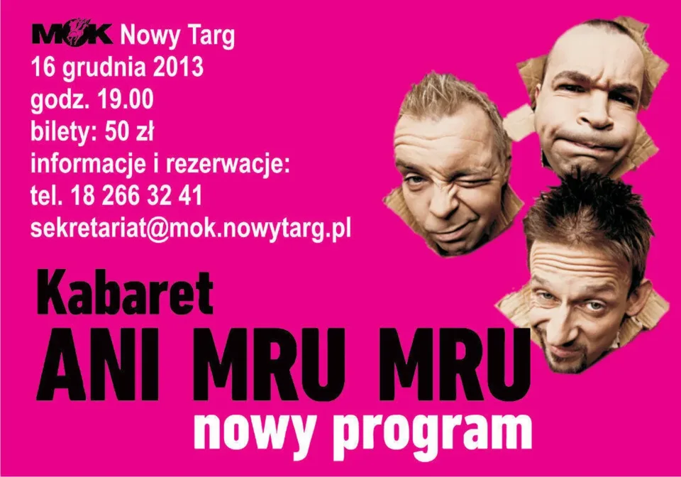 Ani Mru Mru - nowy program