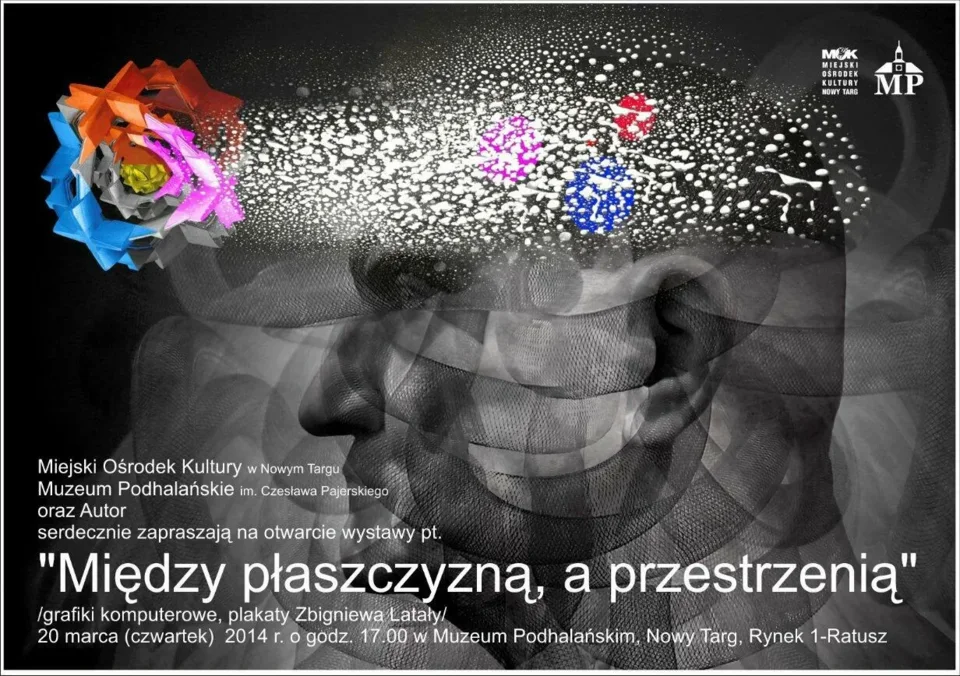 Otwarcie wystawy pt. "Między płaszczyzną, a przestrzenią" (grafiki komputerowe, plakaty Zb