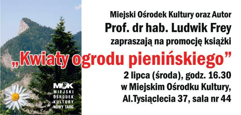 Kwiaty ogrodu pienińskiego