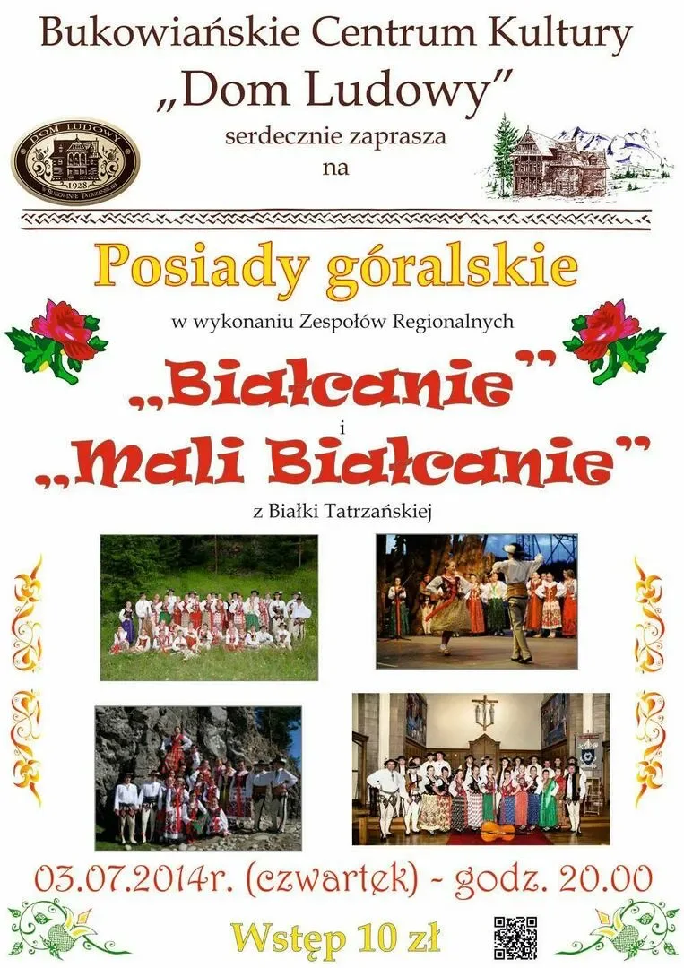 Posiady Góralskie z zespołami z Białki Tatrzańskiej