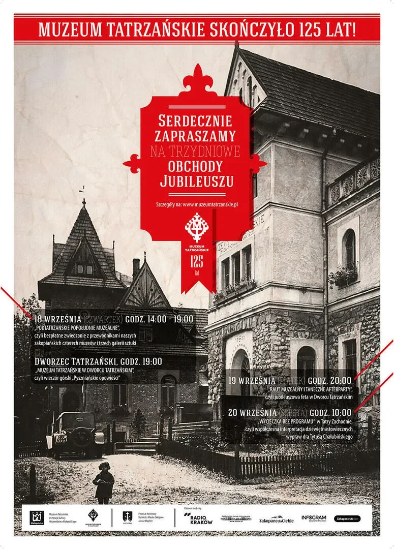 MUZEUM TATRZAŃSKIE SKOŃCZYŁO 125 LAT!