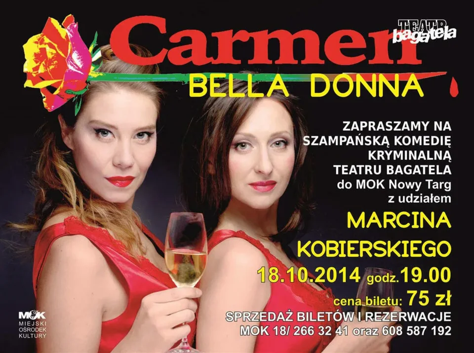CARMEN. BELLA DONNA - komedia kryminalna Stefana Vögela