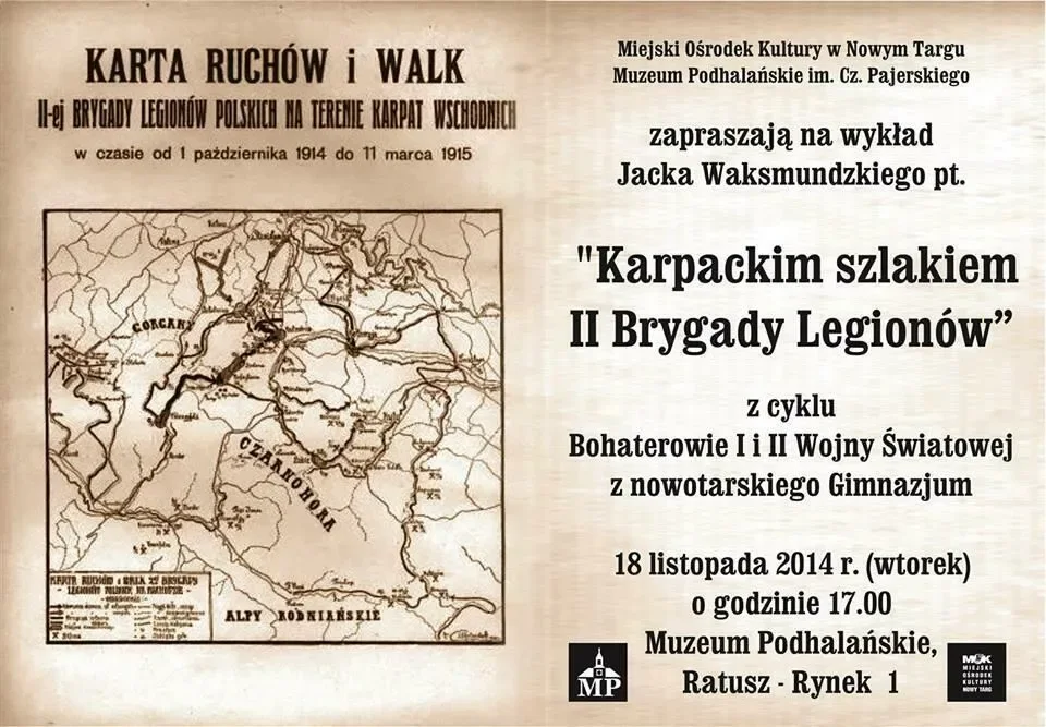 Karpackim szlakiem II Brygady Legionów