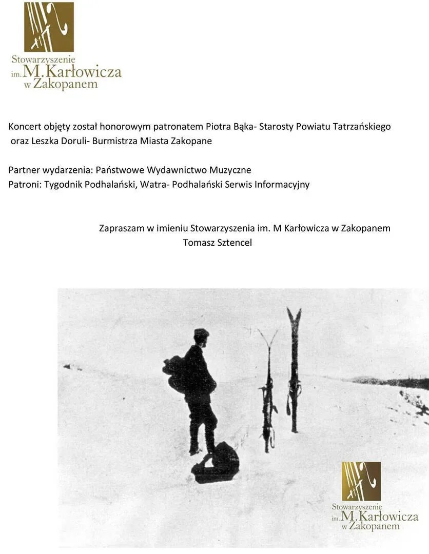 Mieczysław Karłowicz in memoriam