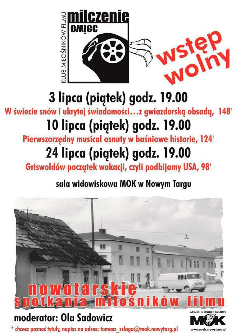 Nowotarski Klub Miłośników Filmu „Milczenie owiec” - lipiec 2015