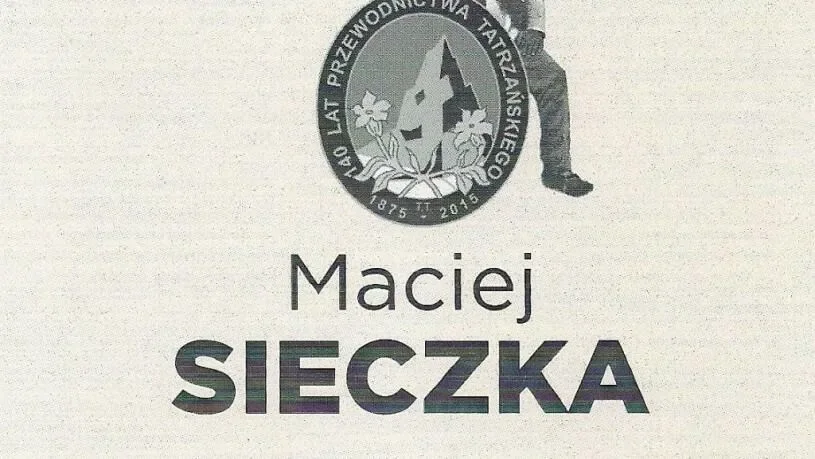 Promocja książki Maciej Sieczka przewodnik pierwszy z pierwszych