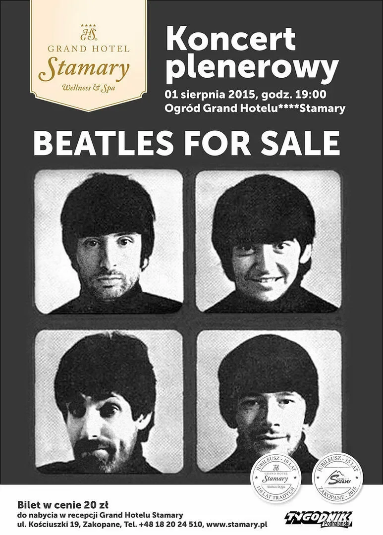 KONCERT BEATLES FOR SALE