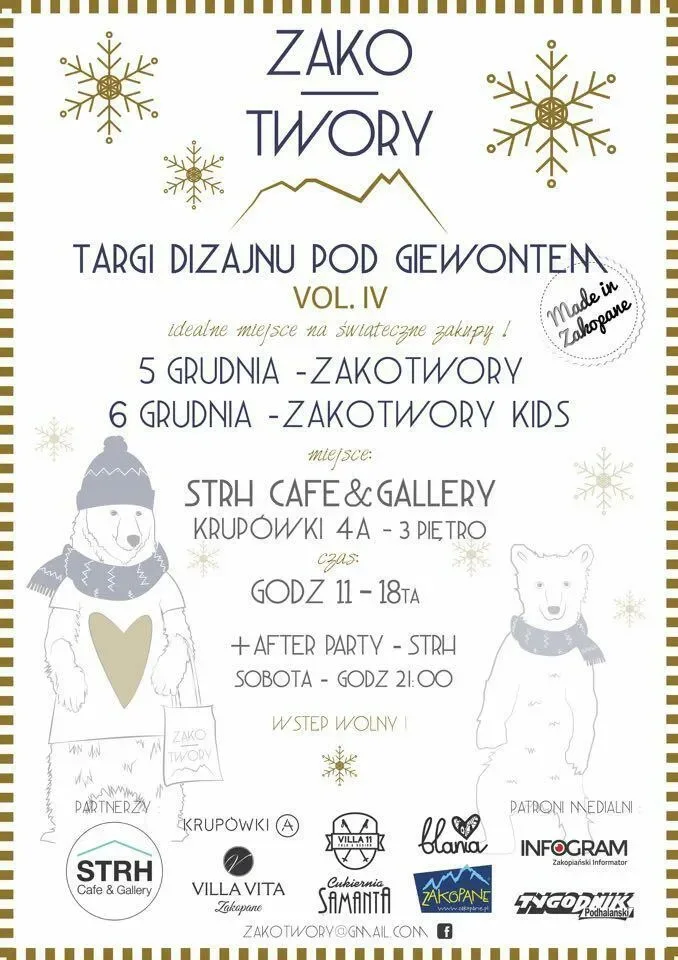 ZAKO_TWORY targi dizajnu pod Giewontem - edycja świąteczna!