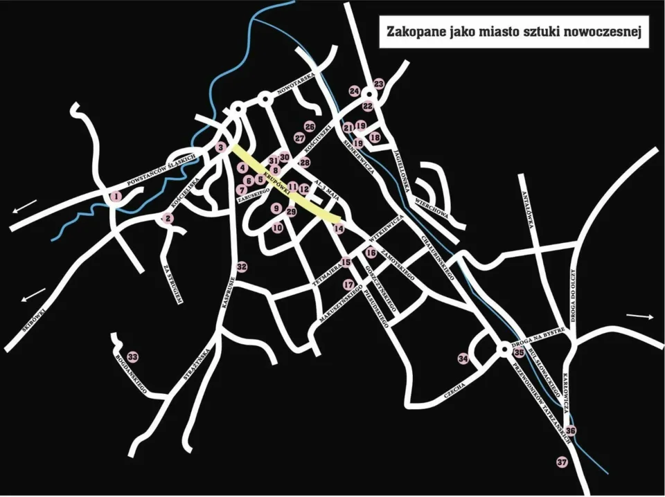 SPACER PO ZAKOPANEM – MIEŚCIE SZTUKI NOWOCZESNEJ