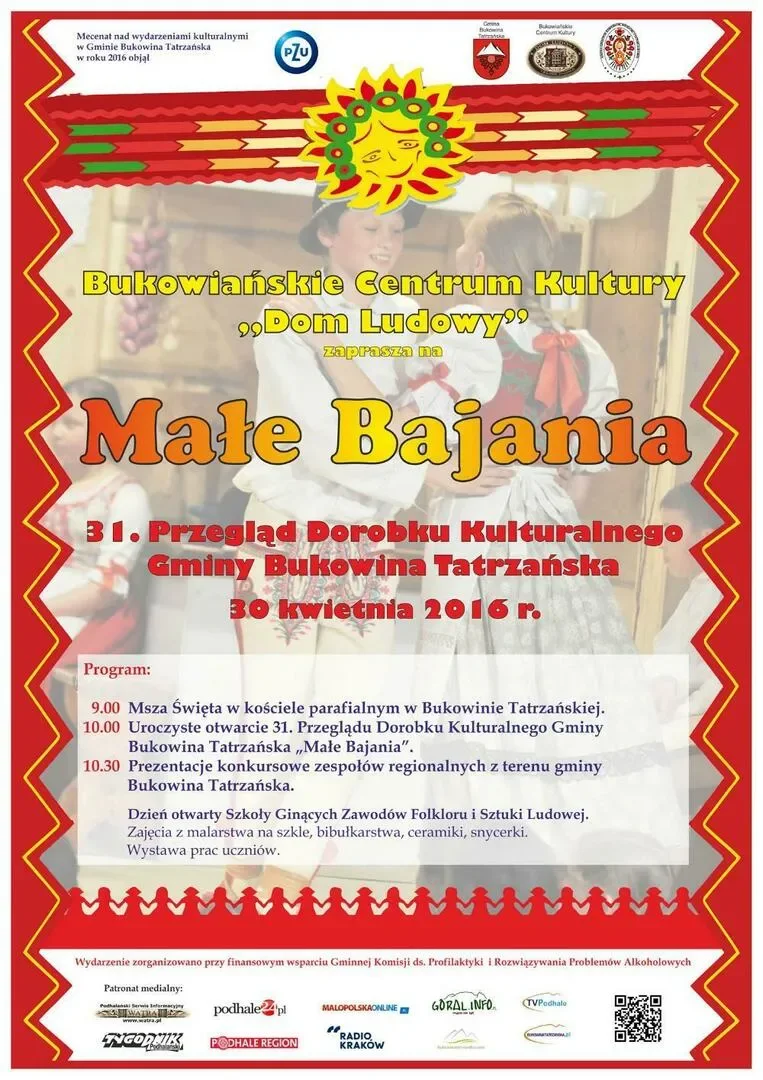 31. Małe Bajania - zaproszenie