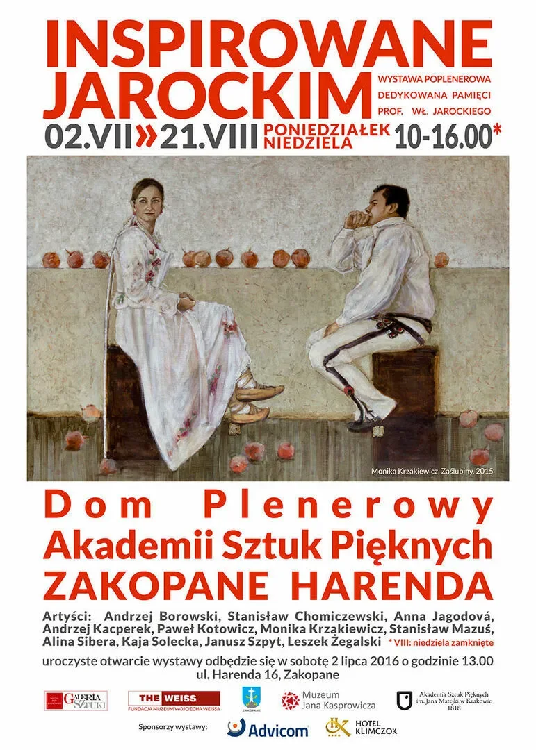 INSPIROWANE JAROCKIM - wystawa poplenerowa dedykowana pamięci prof. Władysława Jarockiego