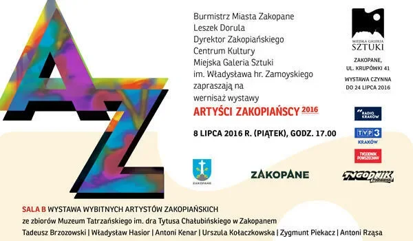 Wernisaż wystawy "Artyści zakopiańscy 2016"