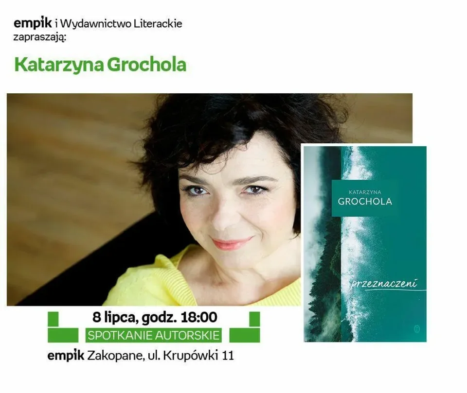 Katarzyna Grochola w zakopiańskim Empiku!