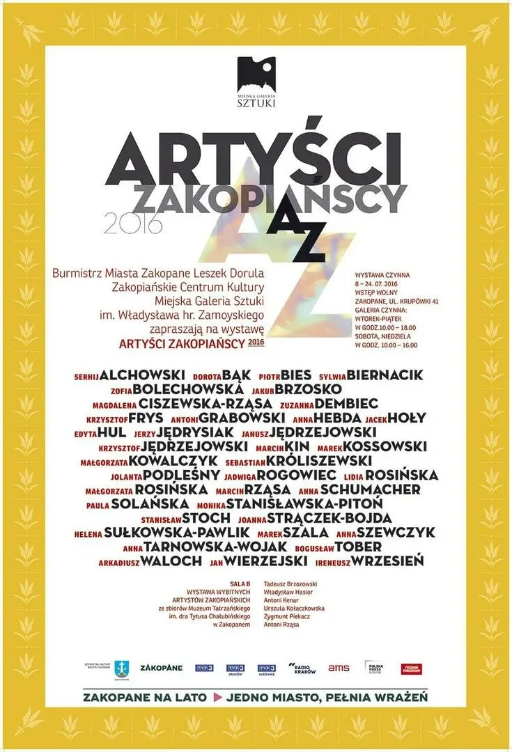 Artyści zakopiańscy 2016
