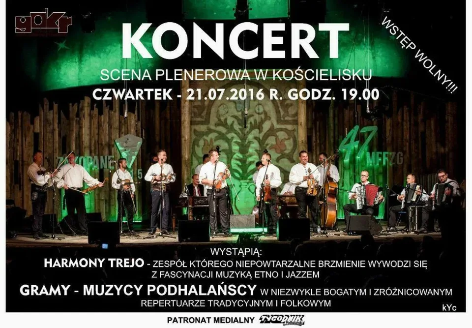 Koncert Muzyków podhalańskich GRAMY