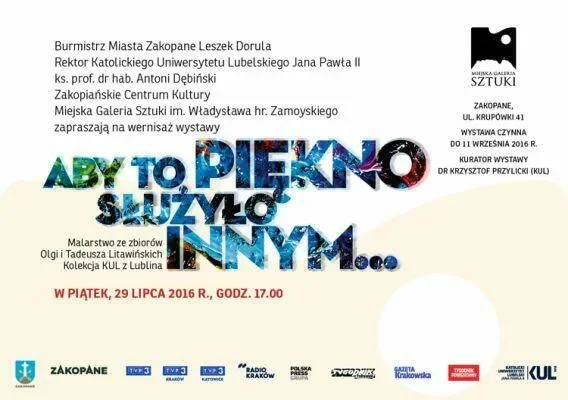Wystawa malarstwa „Aby to piękno służyło innym… Kolekcja Olgi i Tadeusza Litawińskich”