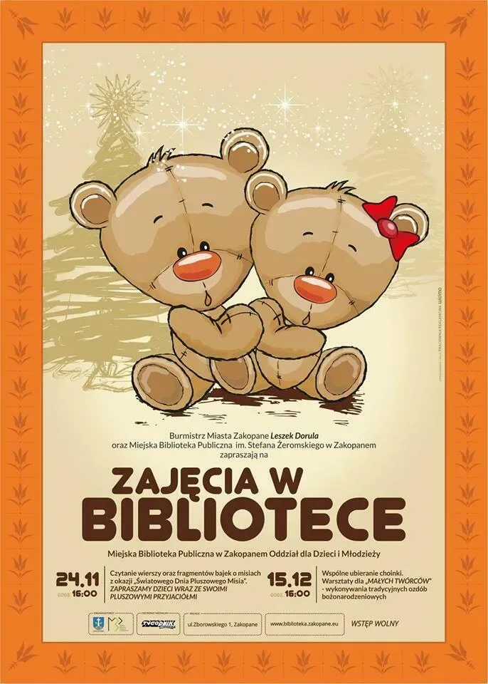 Zajęcia z okazji Światowego Dnia Pluszowego Misia