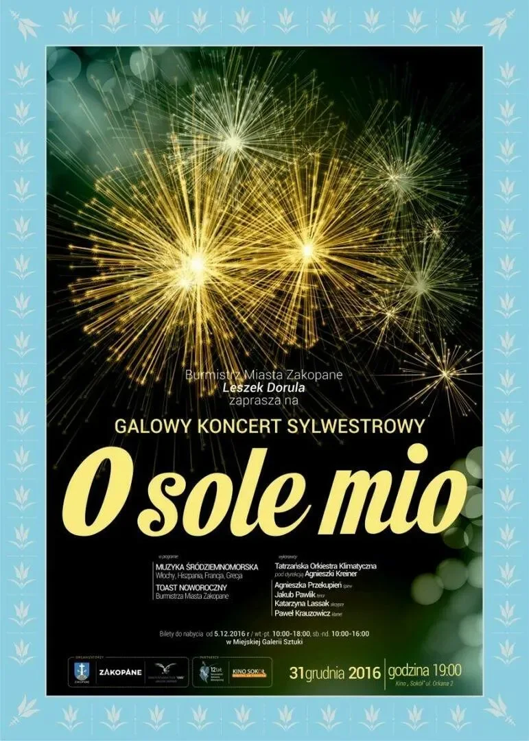 Koncert Sylwestrowy O SOLE MIO!