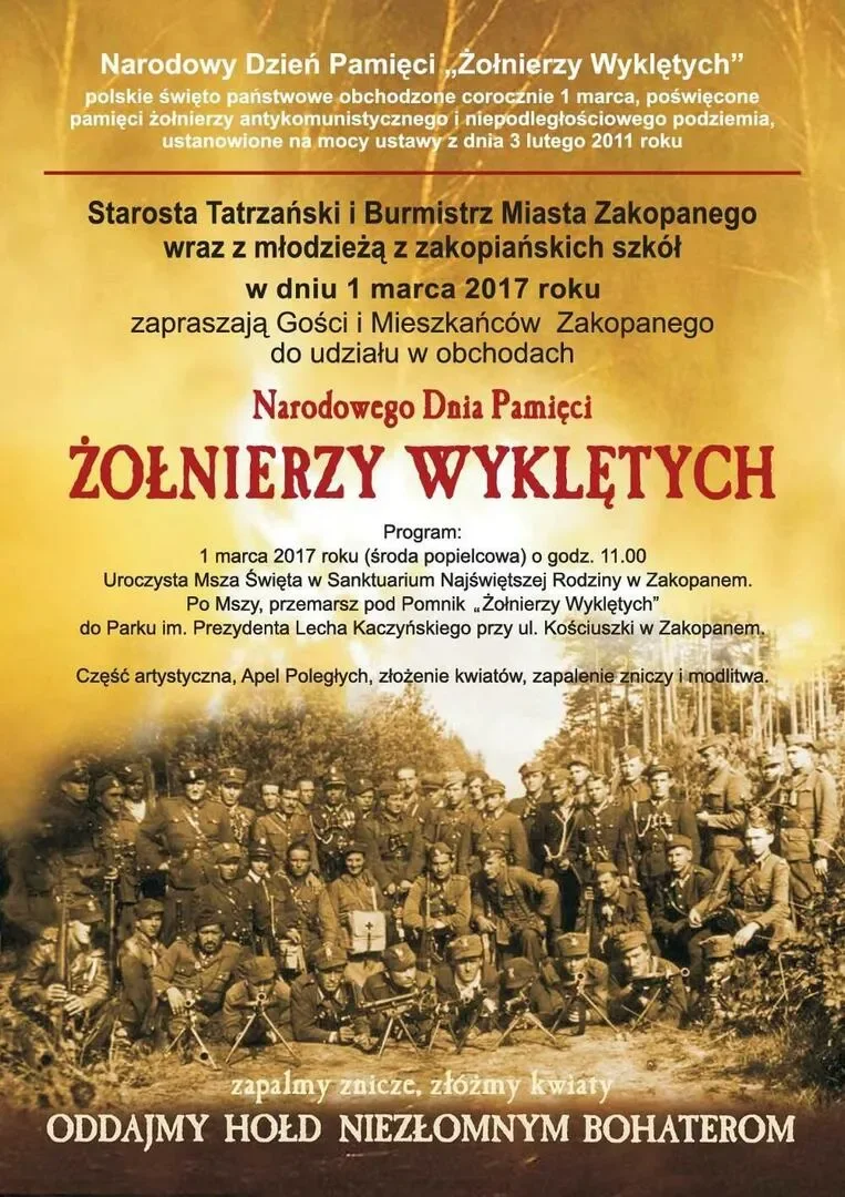 Narodowy Dzień Pamięci Żołnierzy Wyklętych