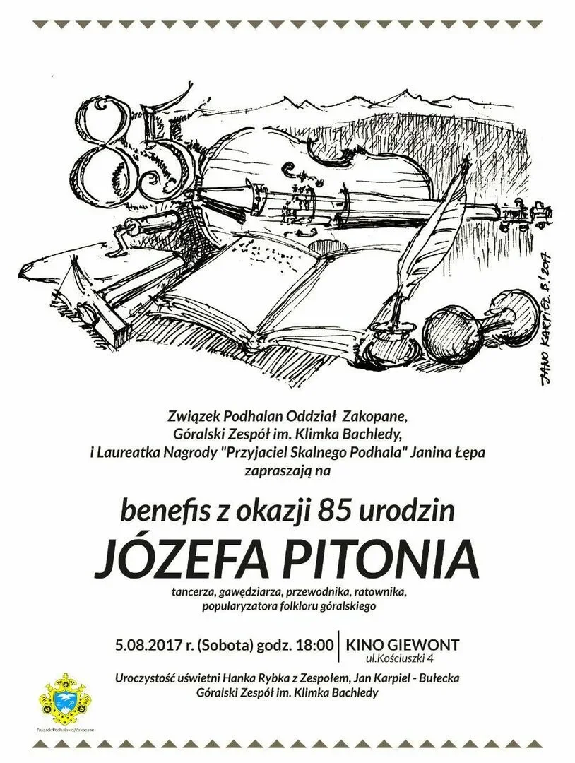 Benefis z okazji 85 Urodzin Józefa Pitonia