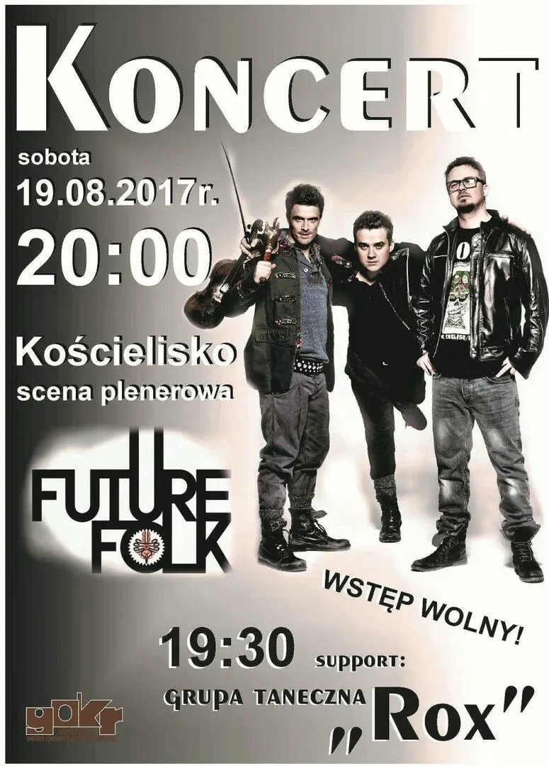 Koncert Future Folk w Kościelisku