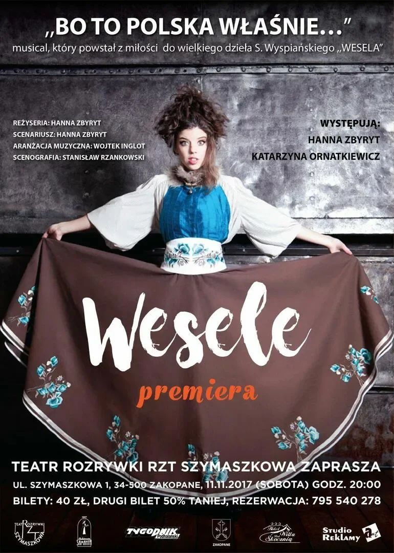 Jesienne wieczory z Teatrem Rozrywki RZT Szymaszkowa w Zakopanem